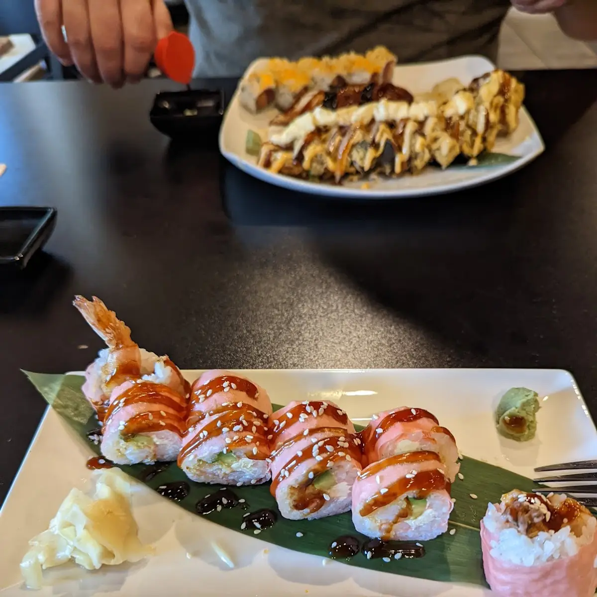 Hot Boy Roll and Dancing Eel Roll