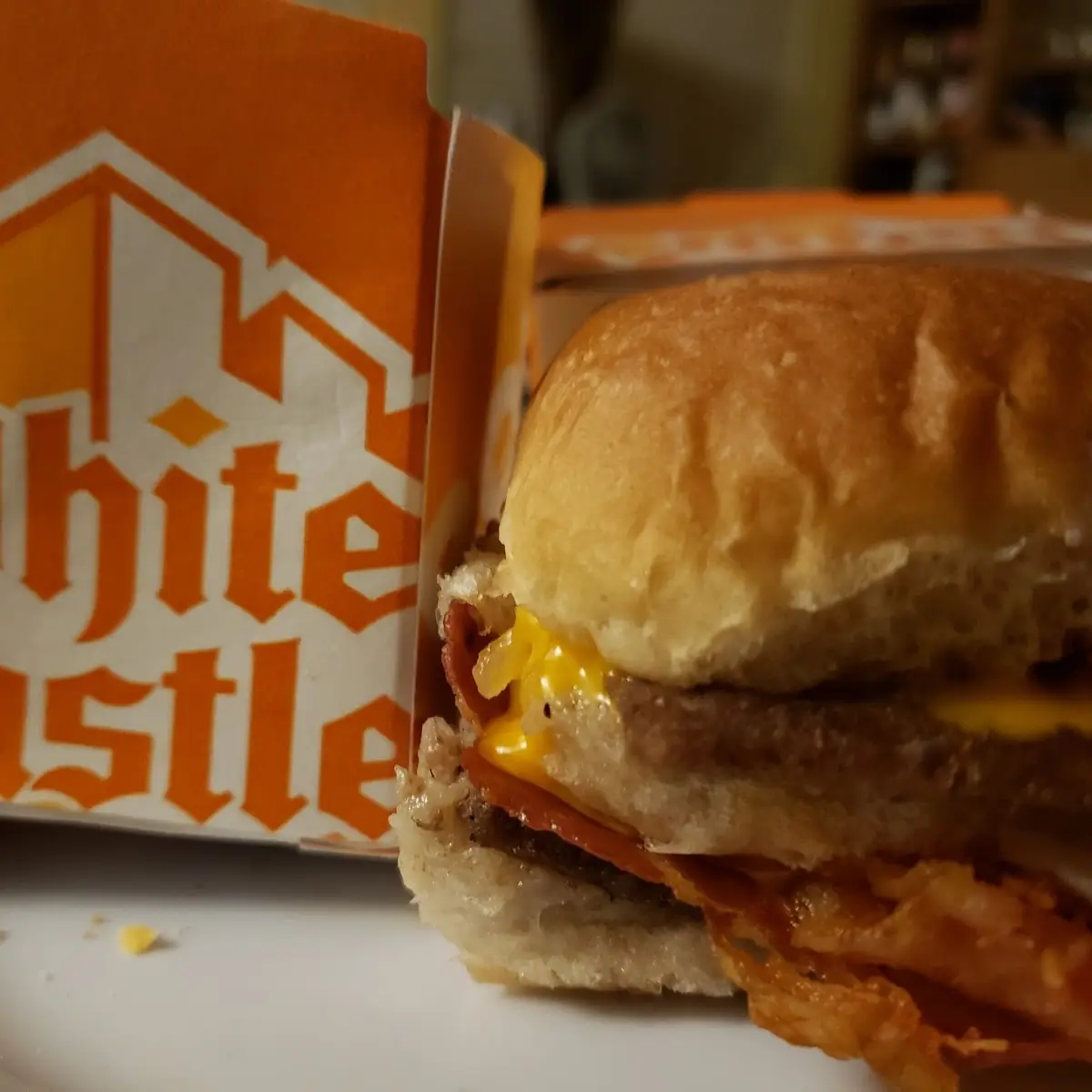 Double Bacon Cheddar Slider