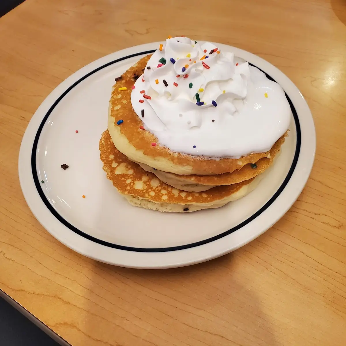 Jr Cupcake Pancake Combo