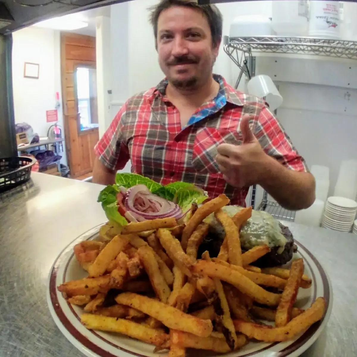 Fly Burger Bacon Bleu Cheese