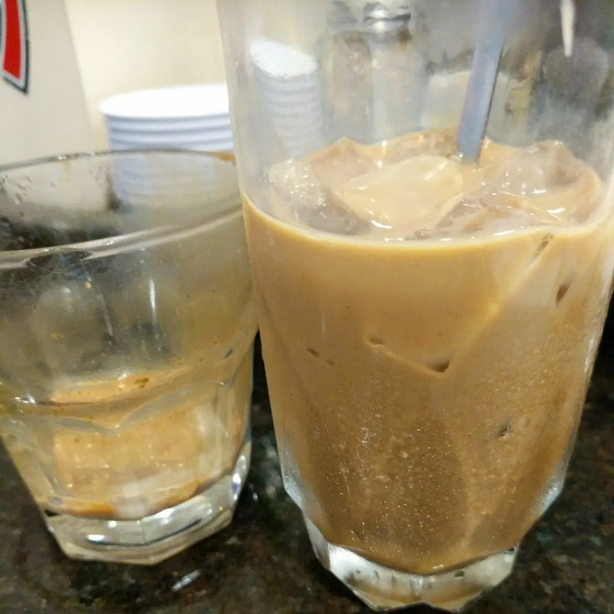 Iced Coffee with Condensed Milk