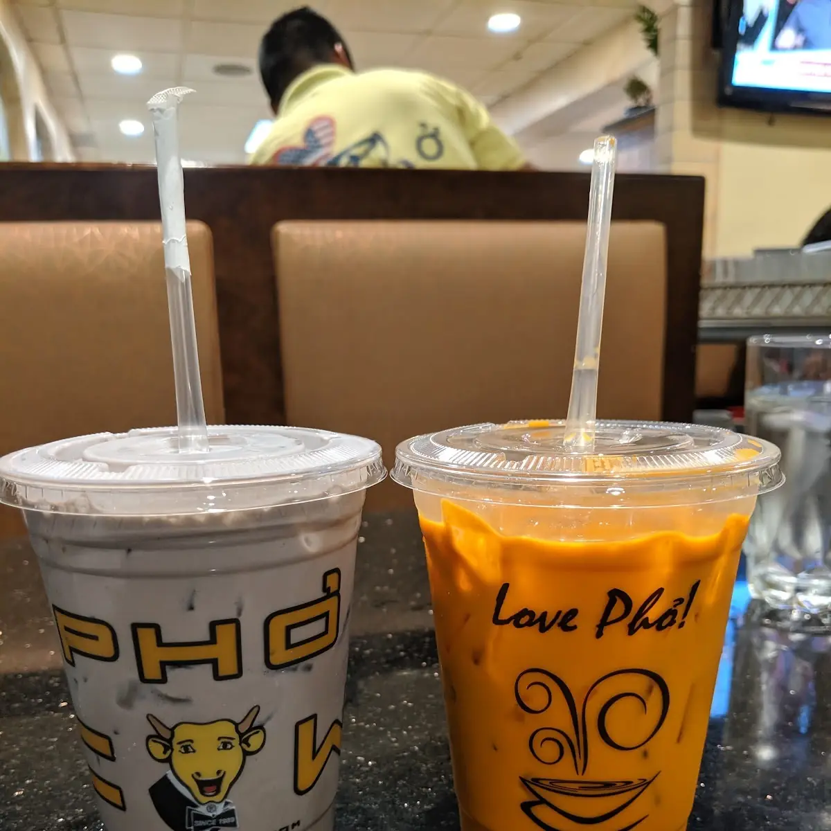 Soda Xi Mui and CA Phe Sua Da