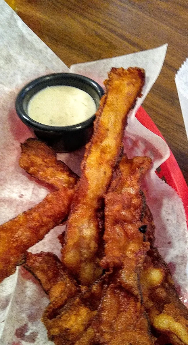 Deep-Fried Bacon