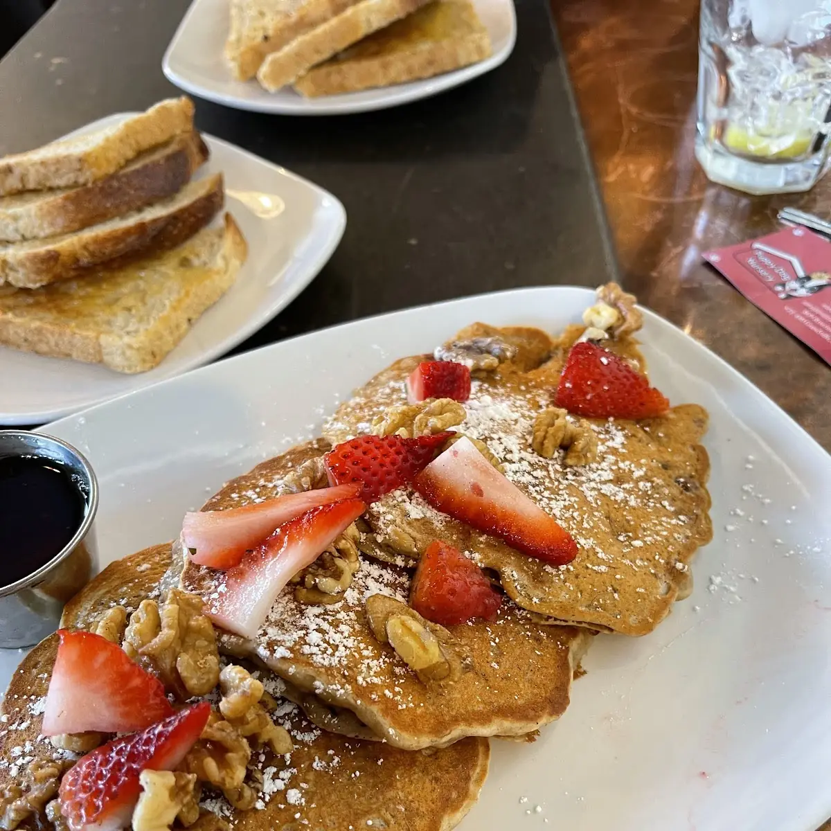 Banana Walnut Pancakes
