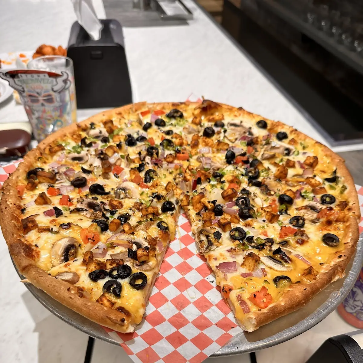 Chicken Curry Pizza