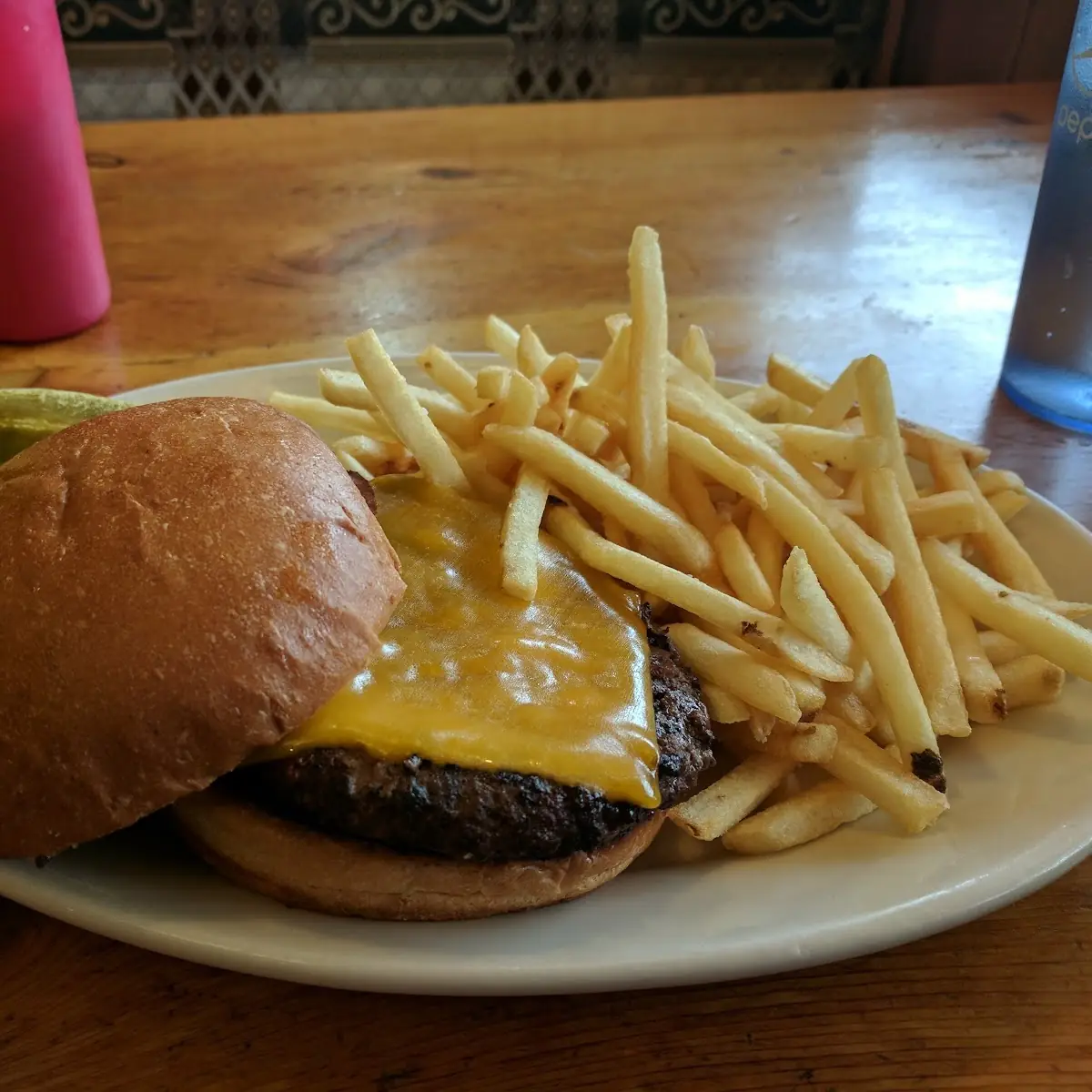 Colorado Bison Burger with a Choice of Side
