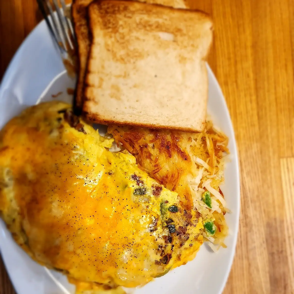Double Cheese Omelette