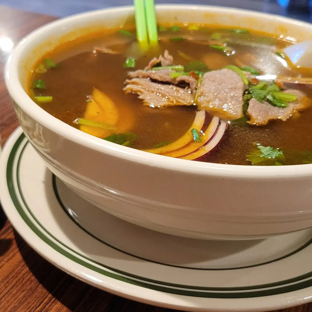 Thai Beef Noodle Soup