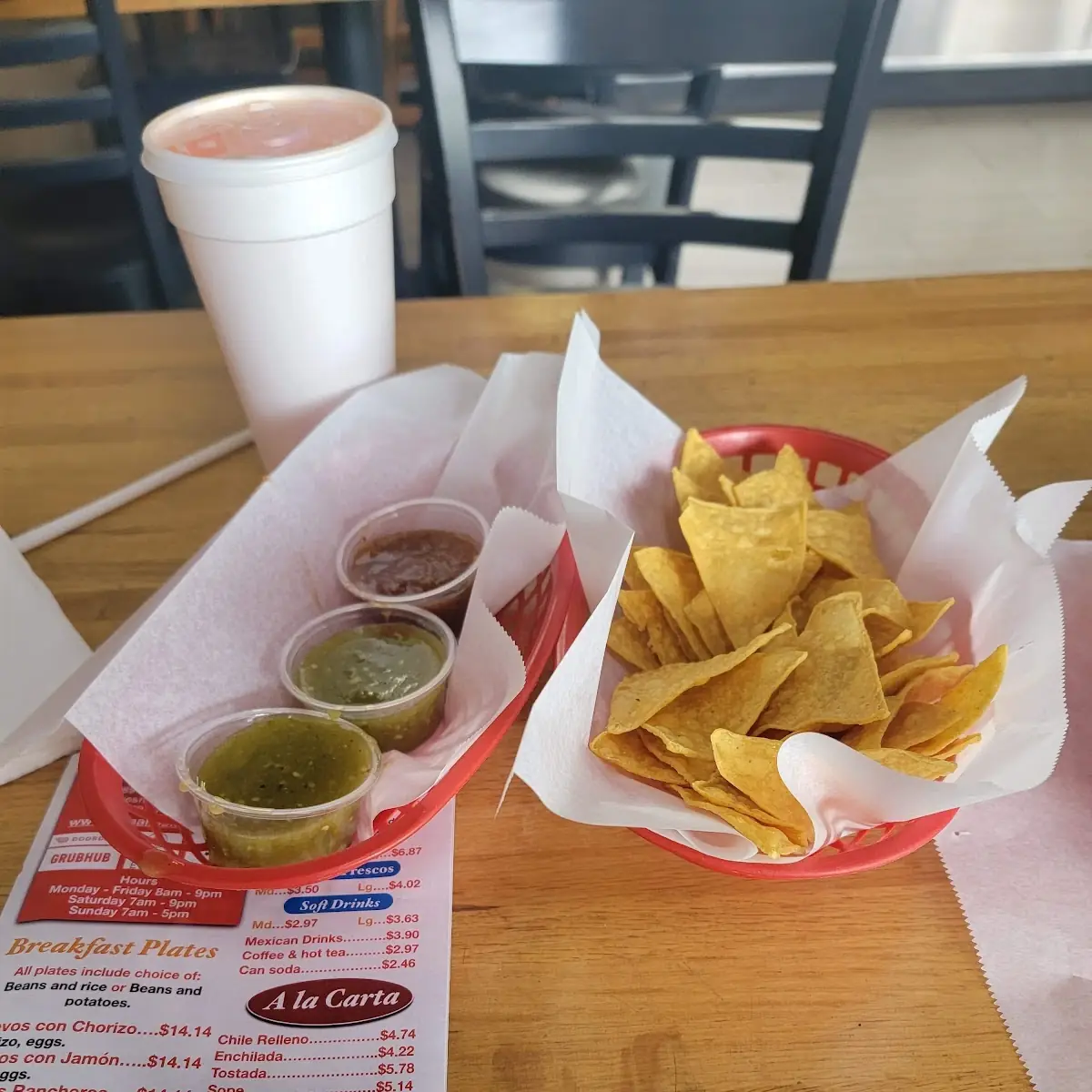 Chips & Salsa Verde