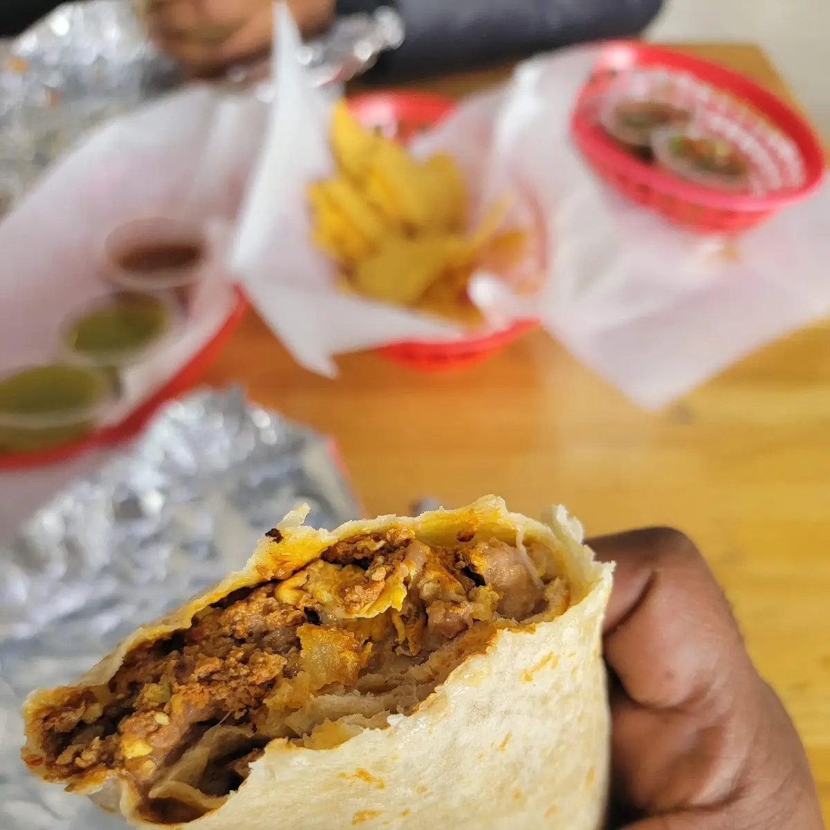 Chorizo Burrito