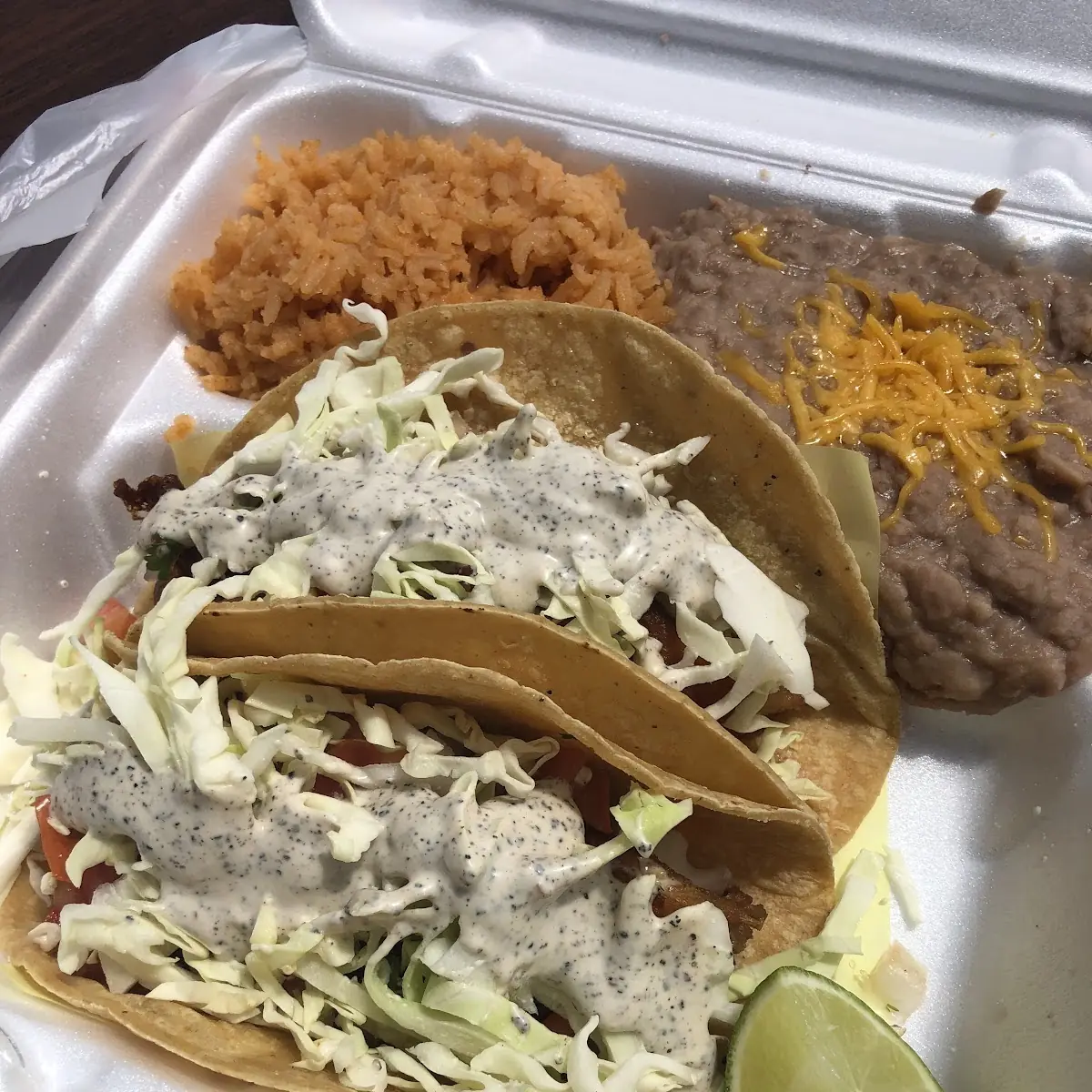 Mr Taco Supreme Tostada