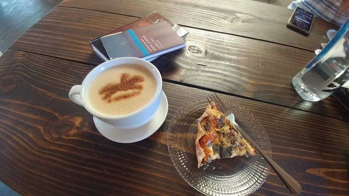 Chai Latte and Quiche
