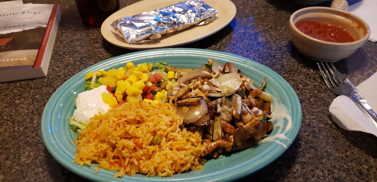 Soft Ground Beef Taco Rice & Refried Beans