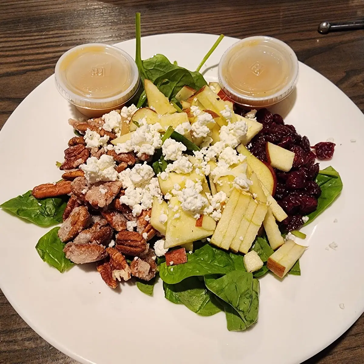 Enlightened Spinach Salad