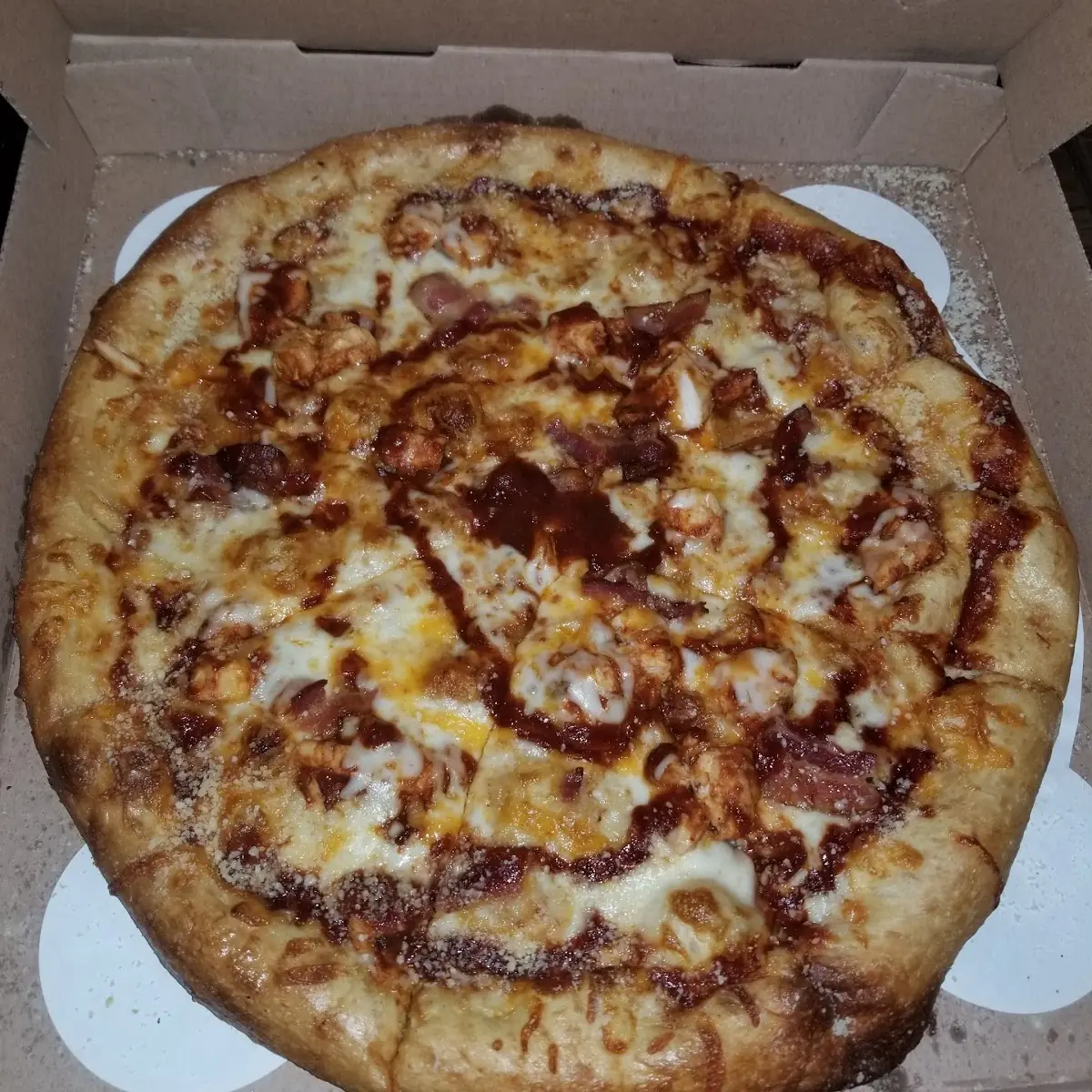 Funky Q Chicken Pizza