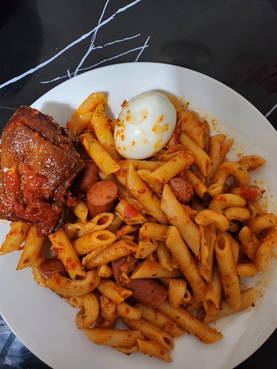 Jollof Spaghetti