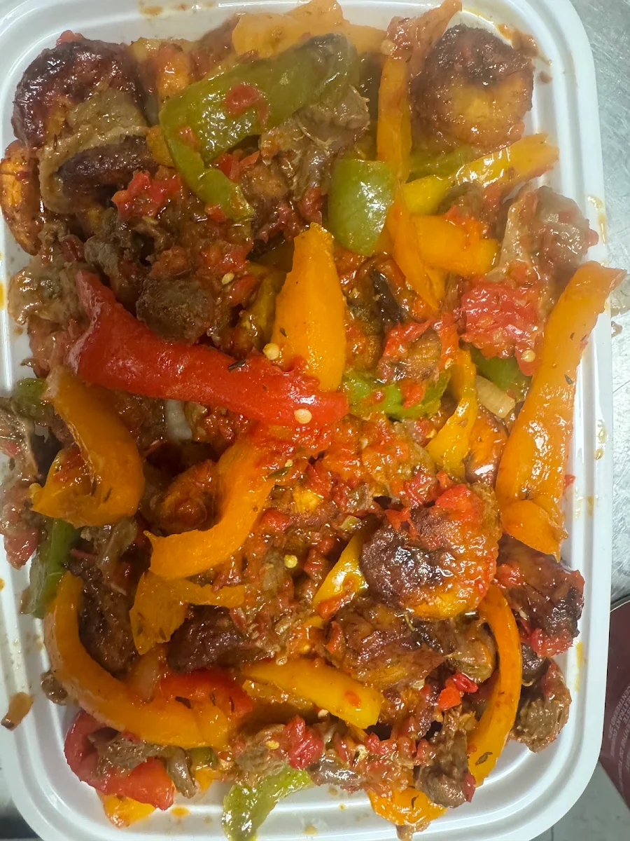 Peppered Sauced Gizzard