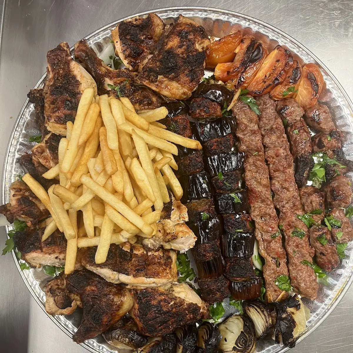 Beef Shish Kebab Combo