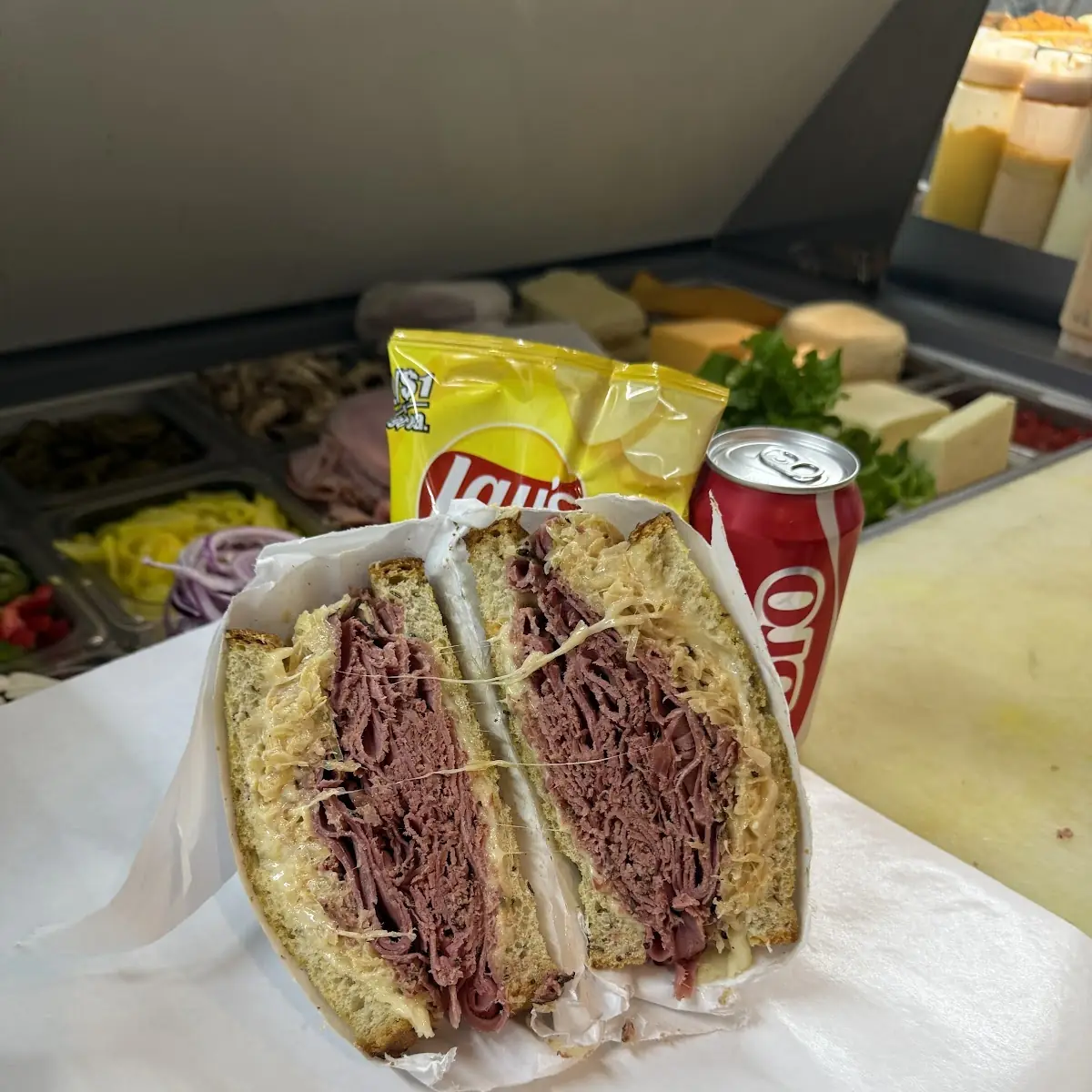 Reuben Combo Soda Chips