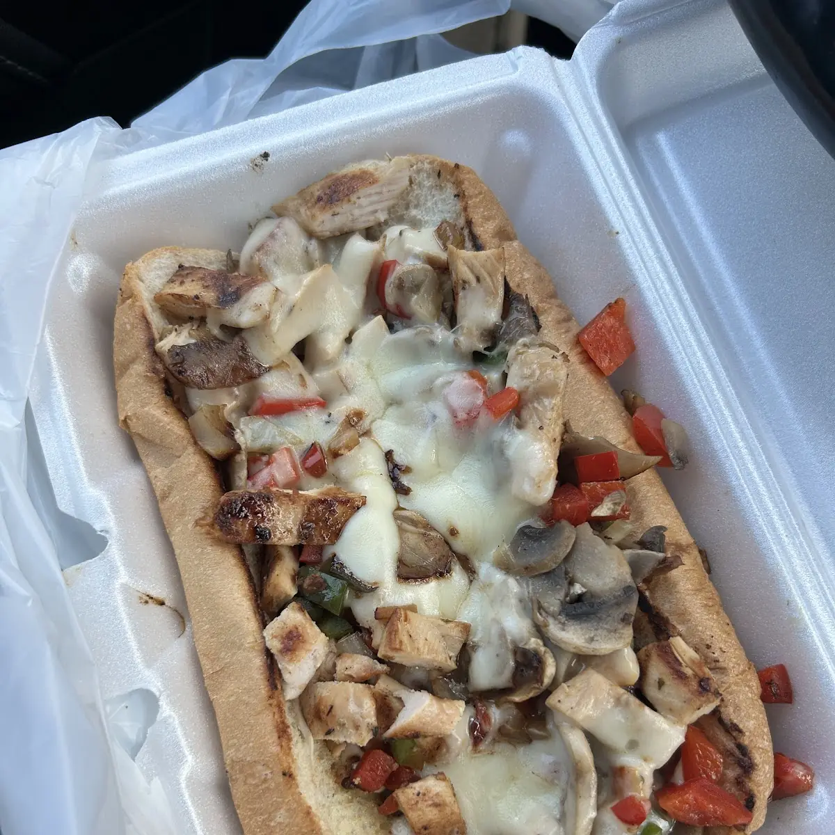 Chicken Philly Cheesesteak