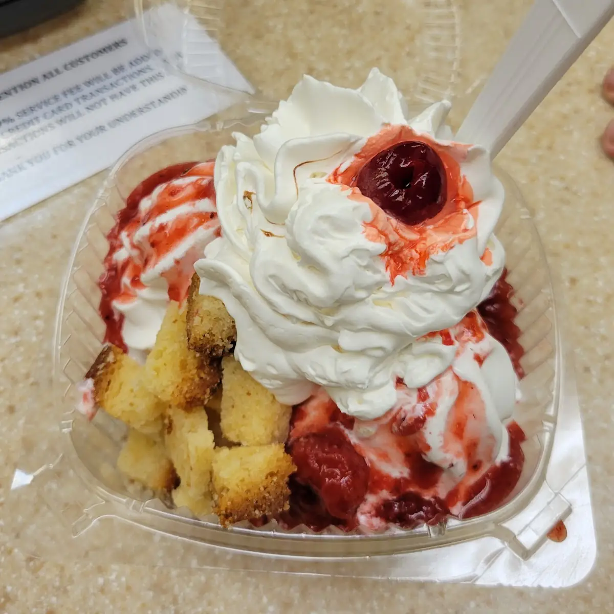 Strawberry Cheesecake Sundaes