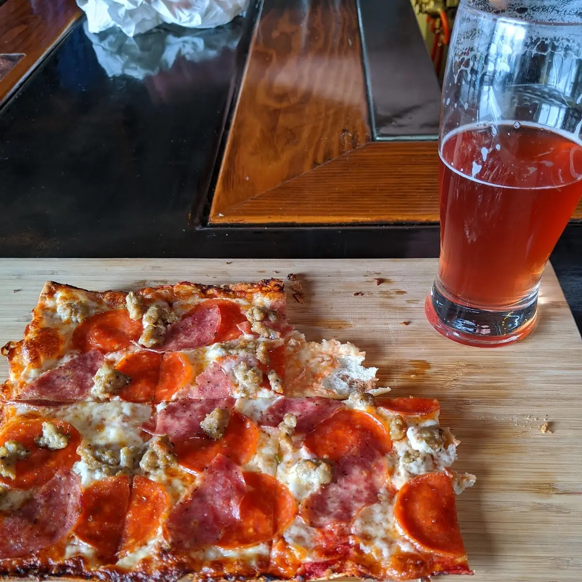 Pepperoni Pizza Flatbread