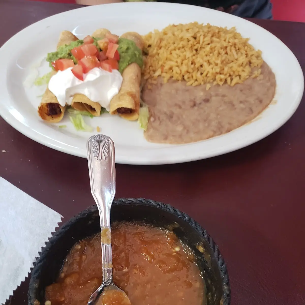 Enchilada Rice and Beans