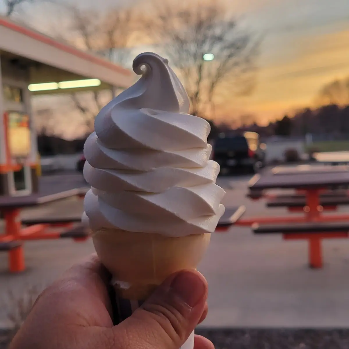 Vanilla Ice Cream Cone