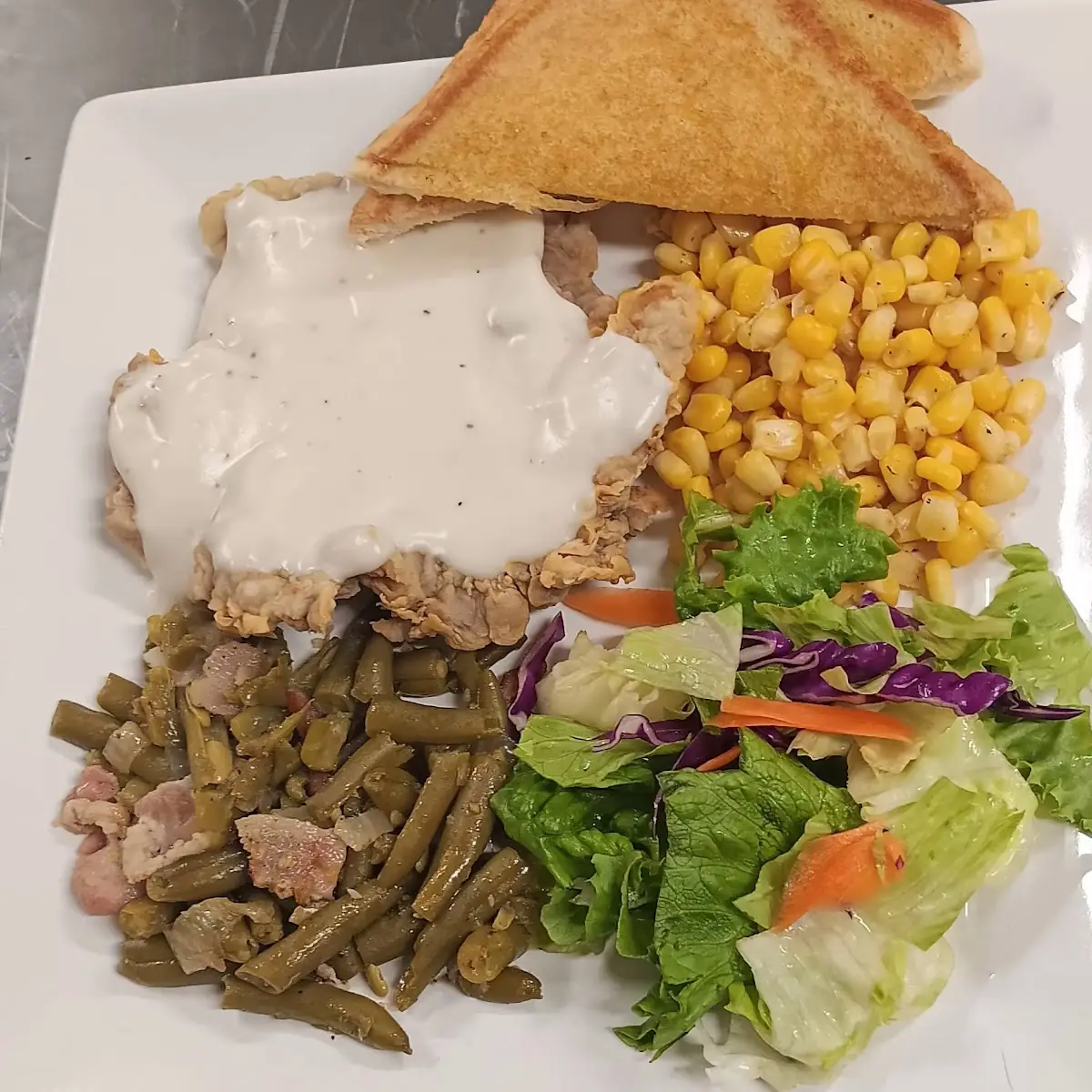 Chicken Fried Steak Green Beans