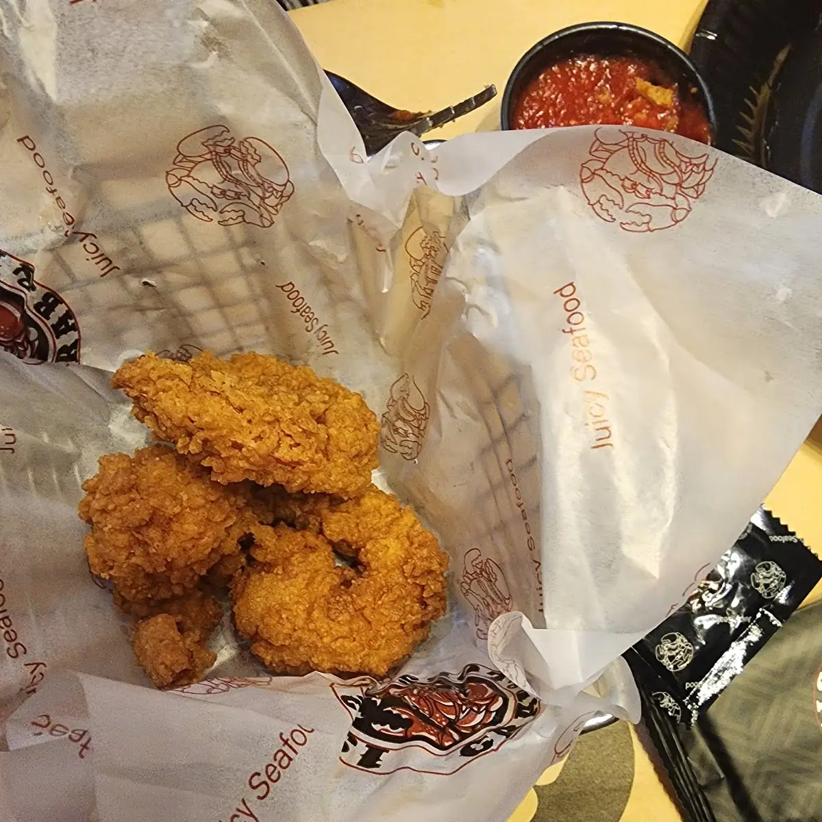 Fried Shrimp Basket 8 pcs