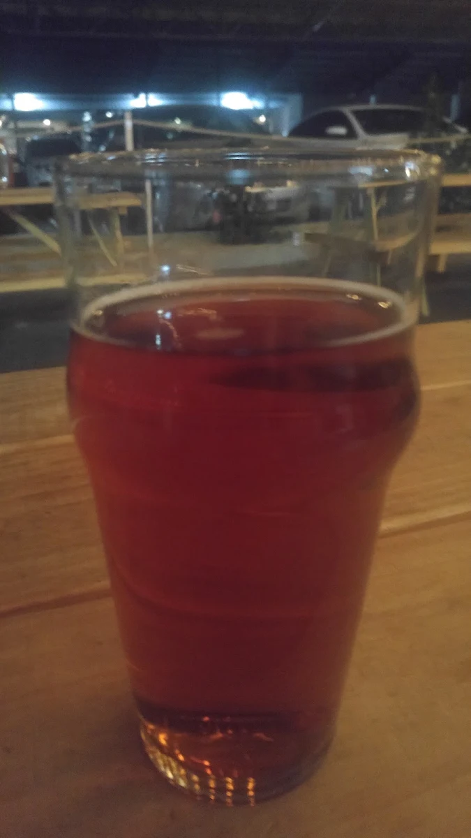 Red Craft Beer Pint