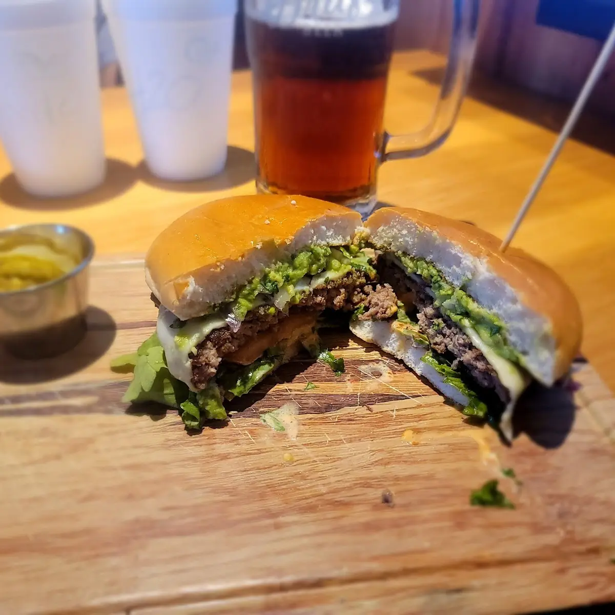 Avocado Smash Burger