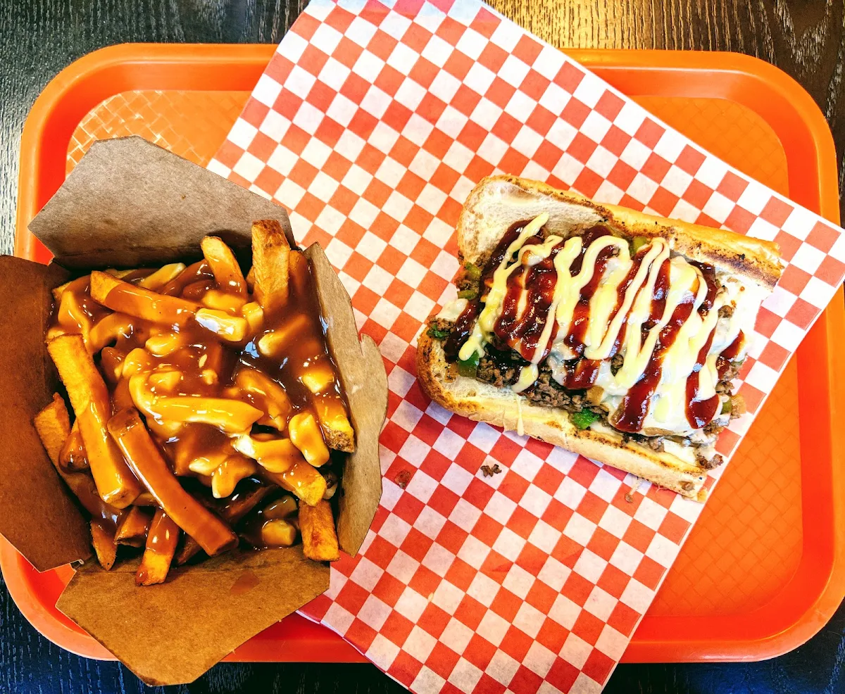 Memphis Pulled Pork and Bacon Sandwich, Philthy Philly's