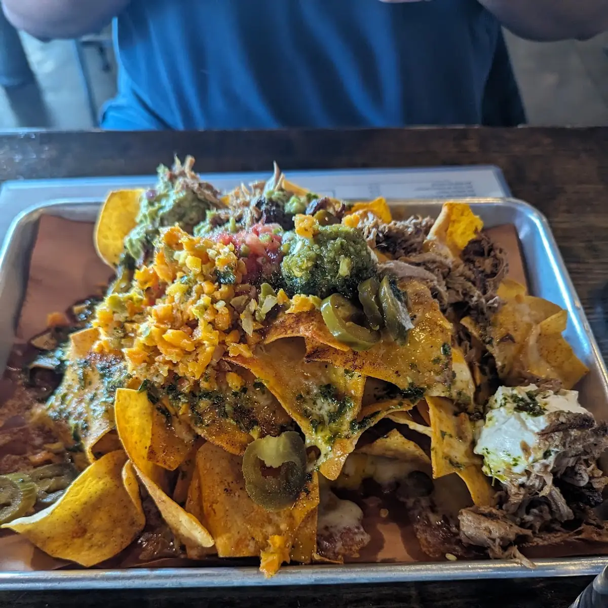BBQ Nachos Deluxe