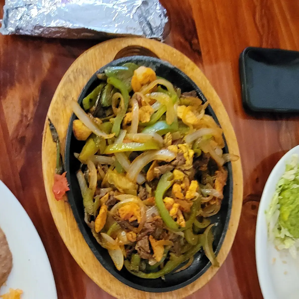 Steak Fajitas De Camaron