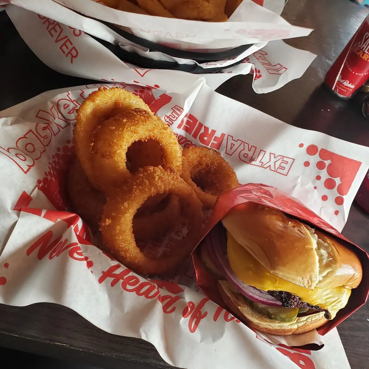 Towering Onion Rings