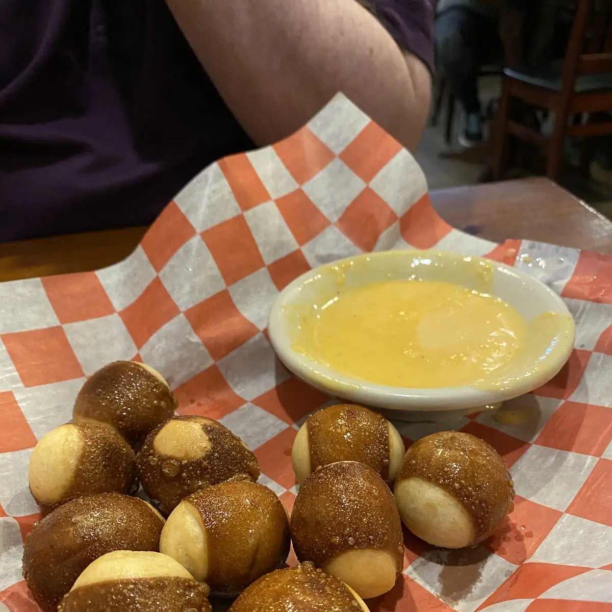 Buckeye Pretzel Bites
