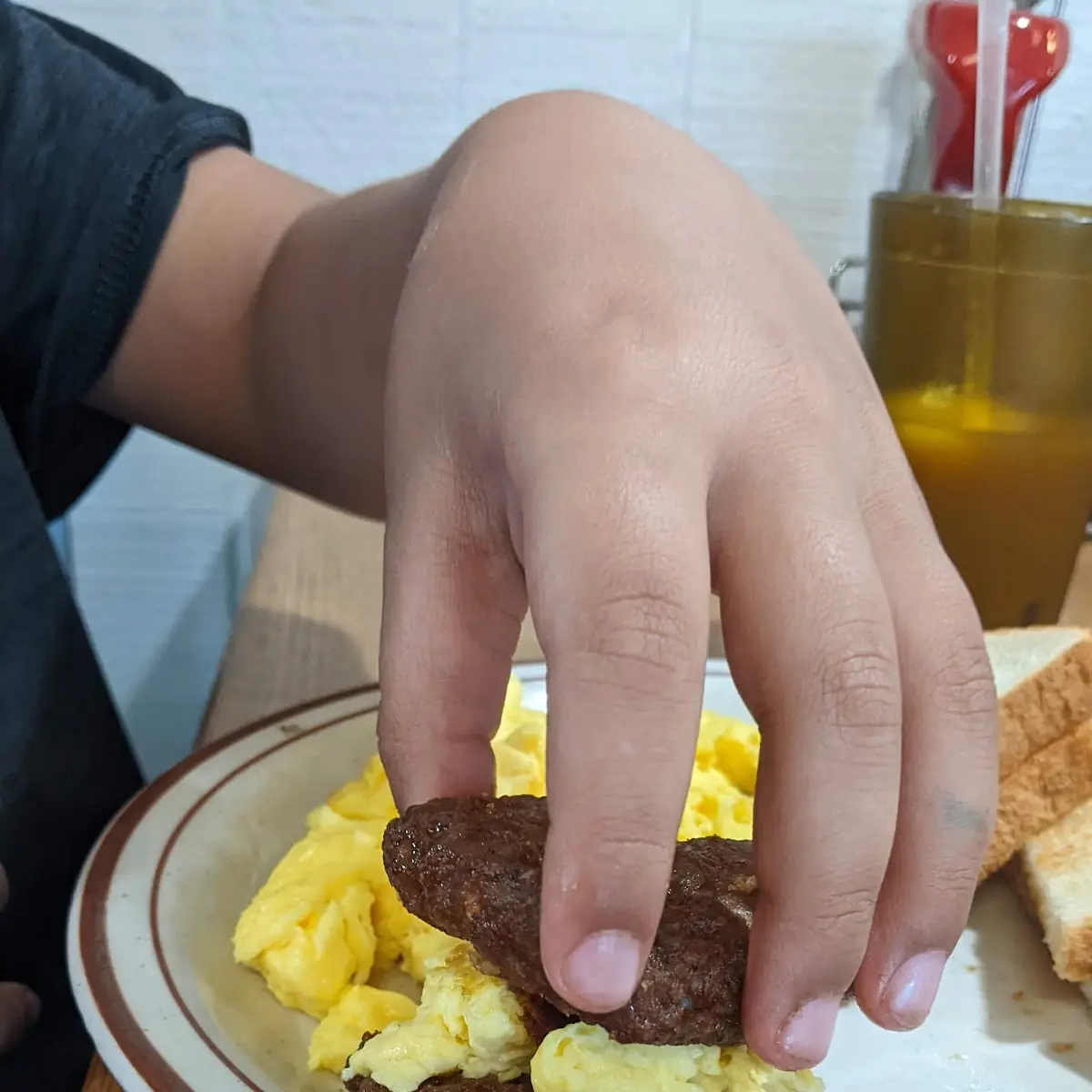 He Made a Sausage Sandwich