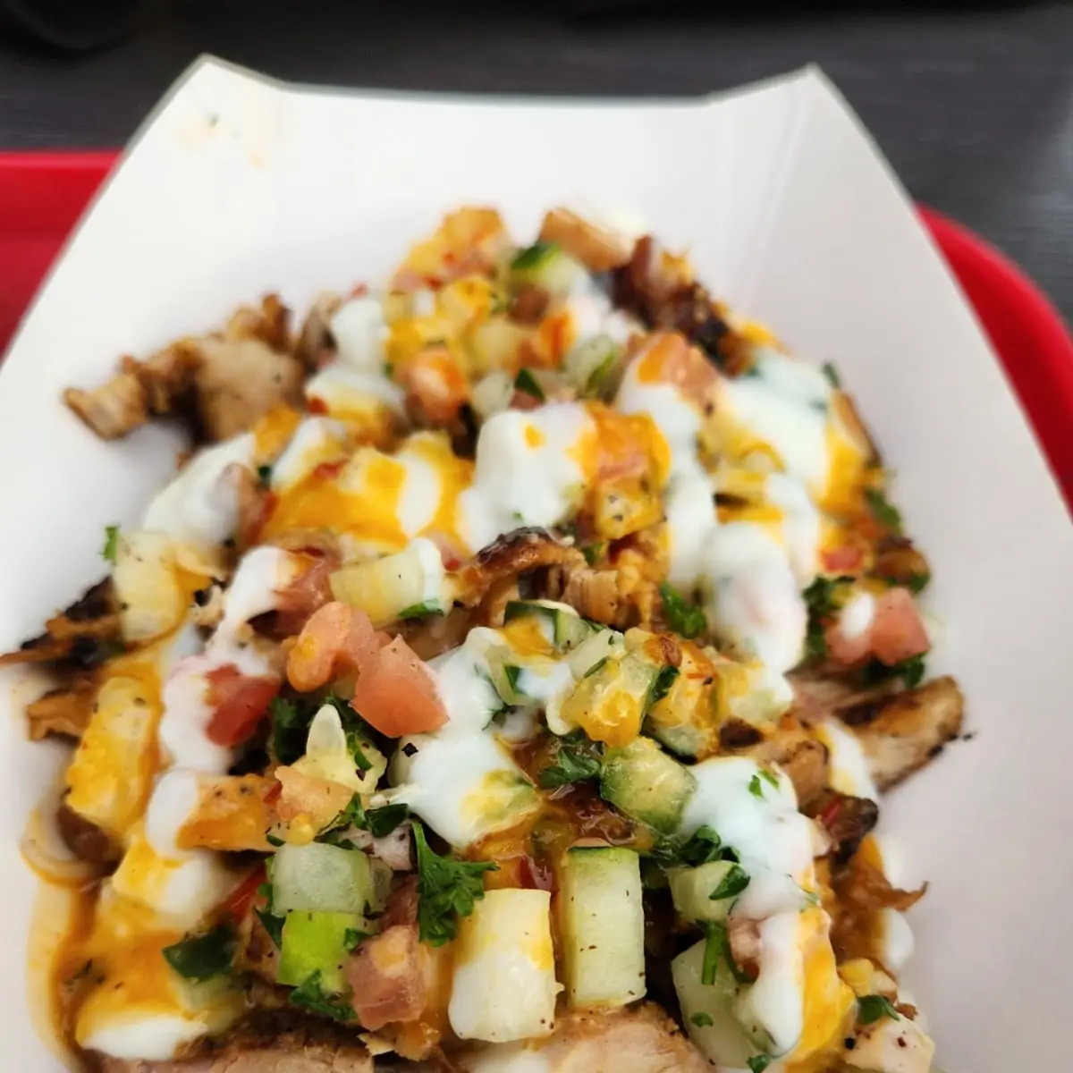 Shawarma Plate with Chicken