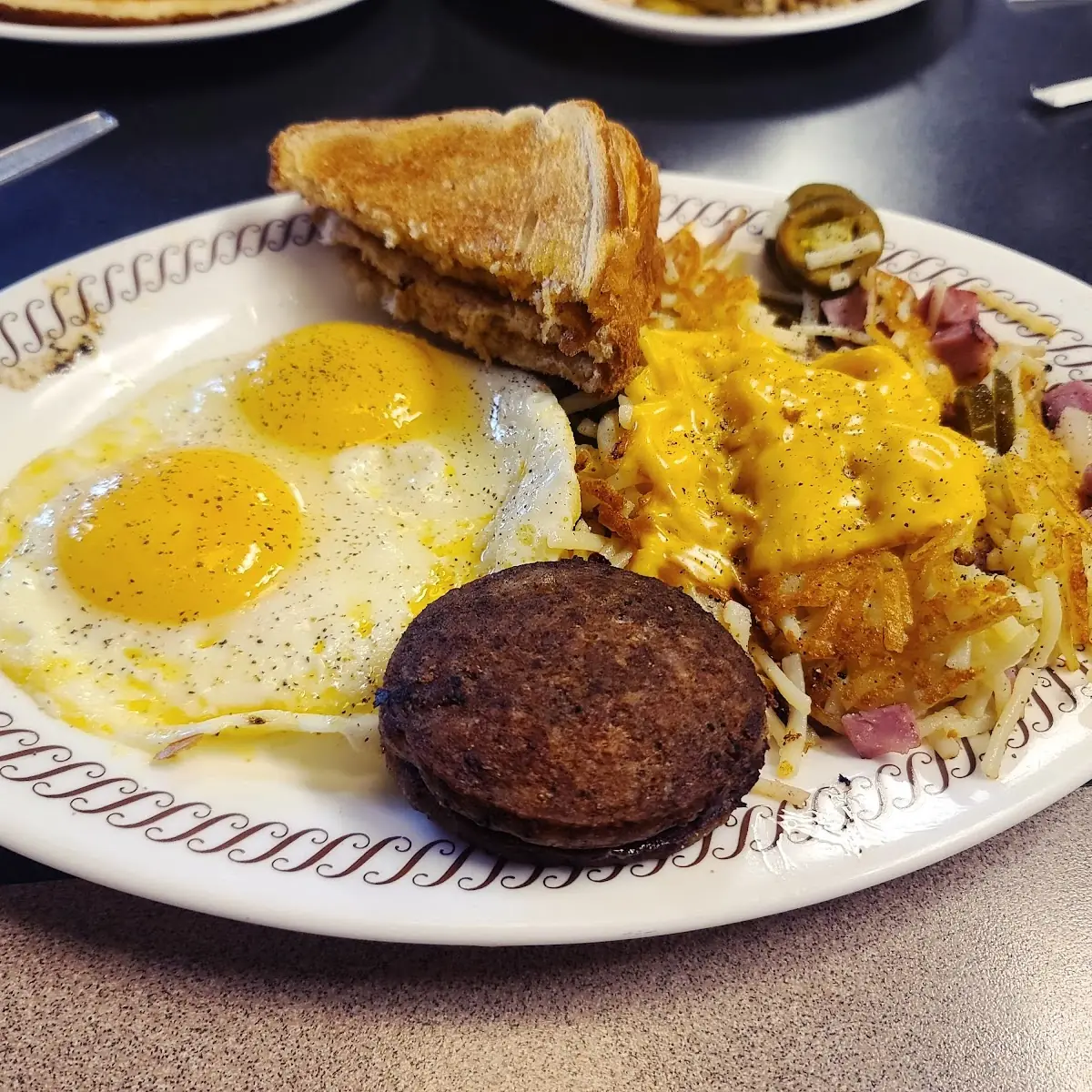 All Star Breakfast with Sausage Add Hashbrowns