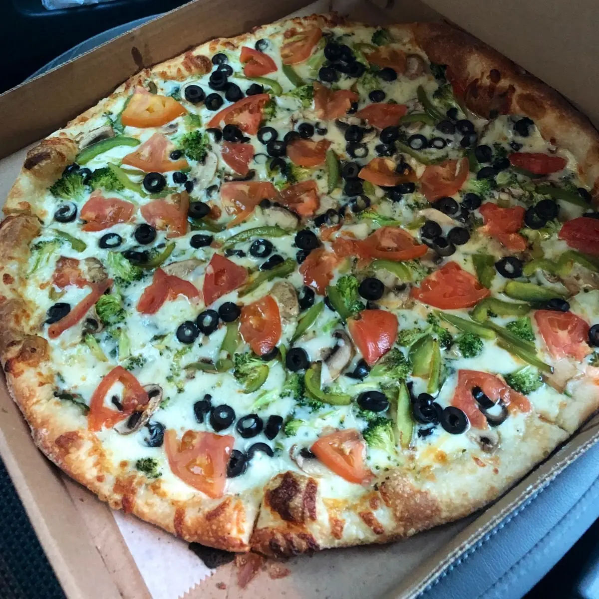 Veggie Pizza with Mushroom