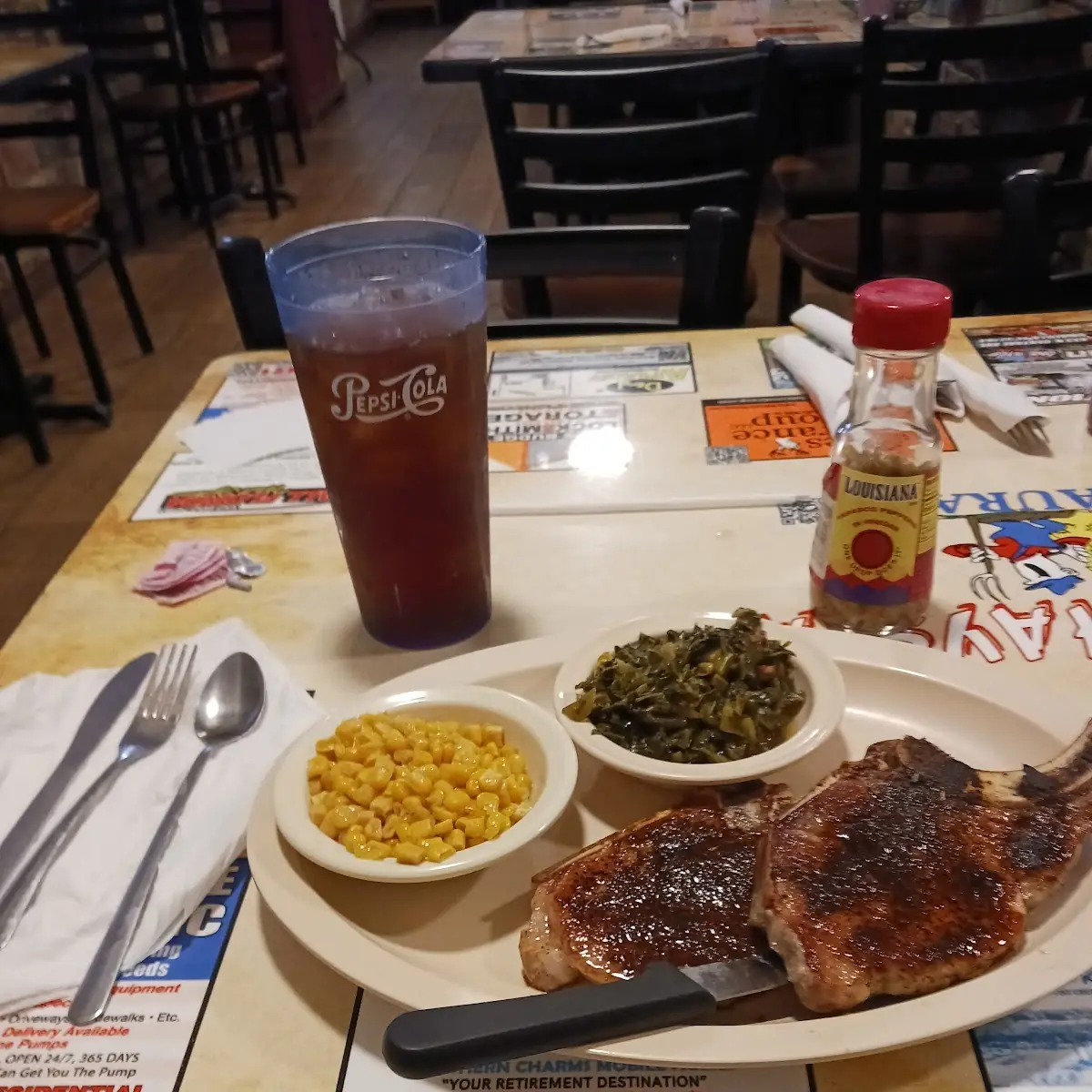 Blacked Pork Chops