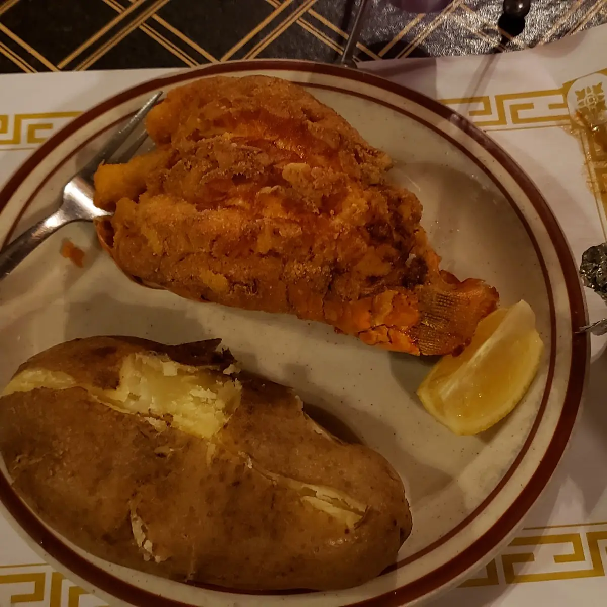 Fried Lobster Tail