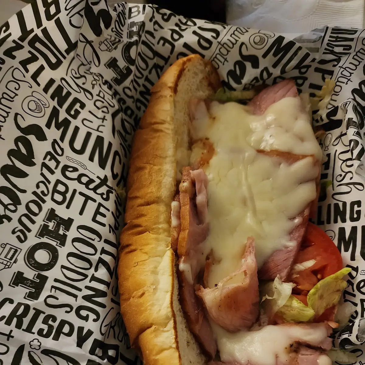 Ham and Cheese Sub