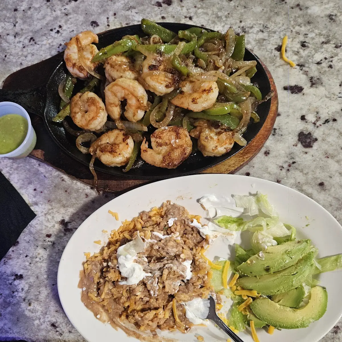 Shrimp Fajitas