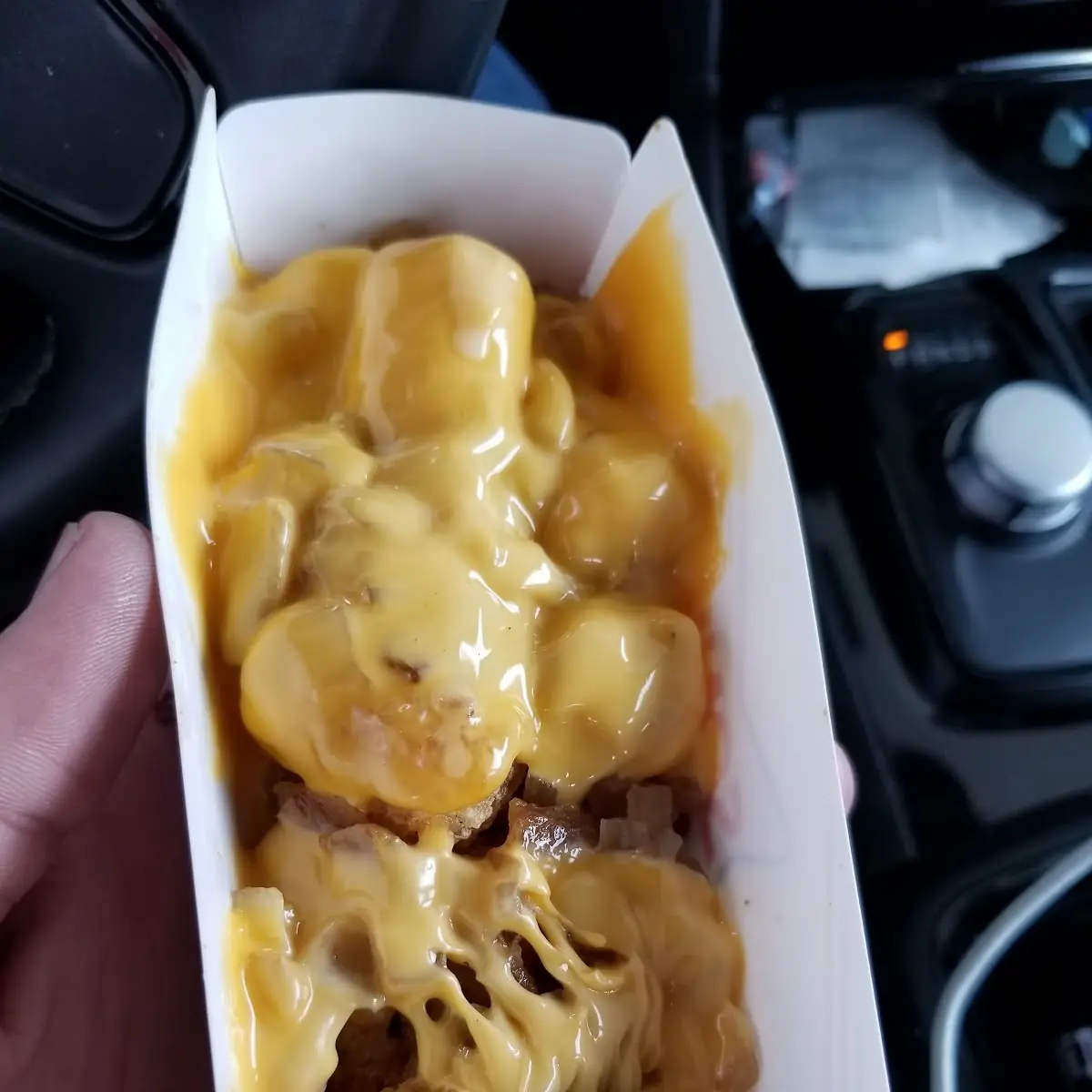 Cheese Tots Grilled Onions