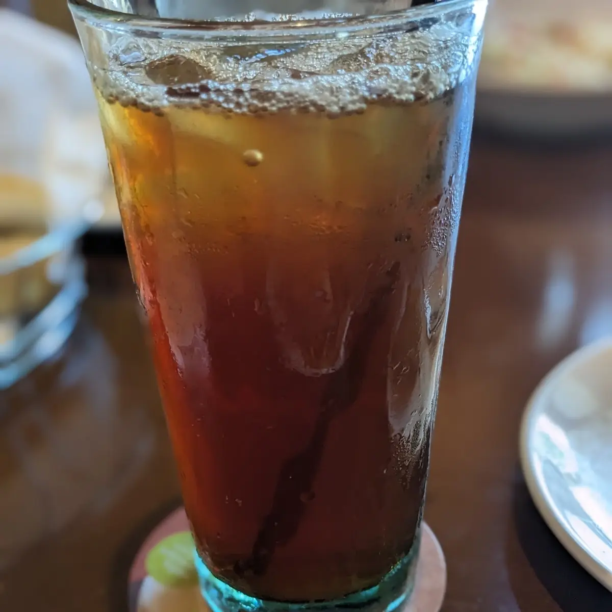 Mango-Passion Fruit Iced Tea