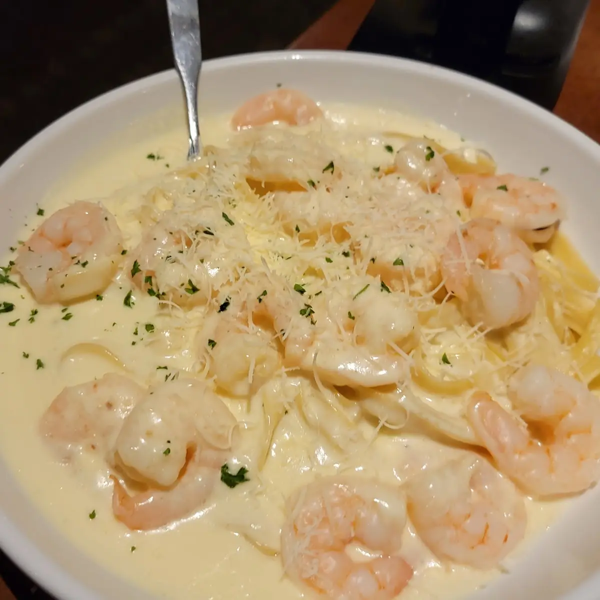Shrimp Alfredo