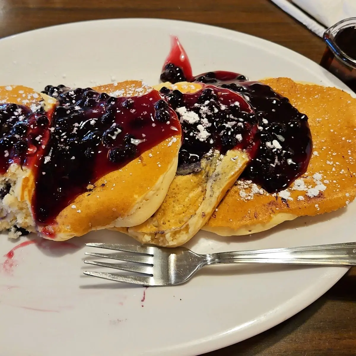 Double Blueberry Pancakes