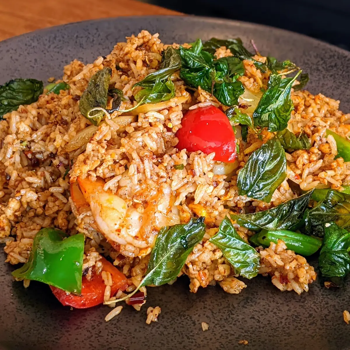 Spicy Basil Fried Rice